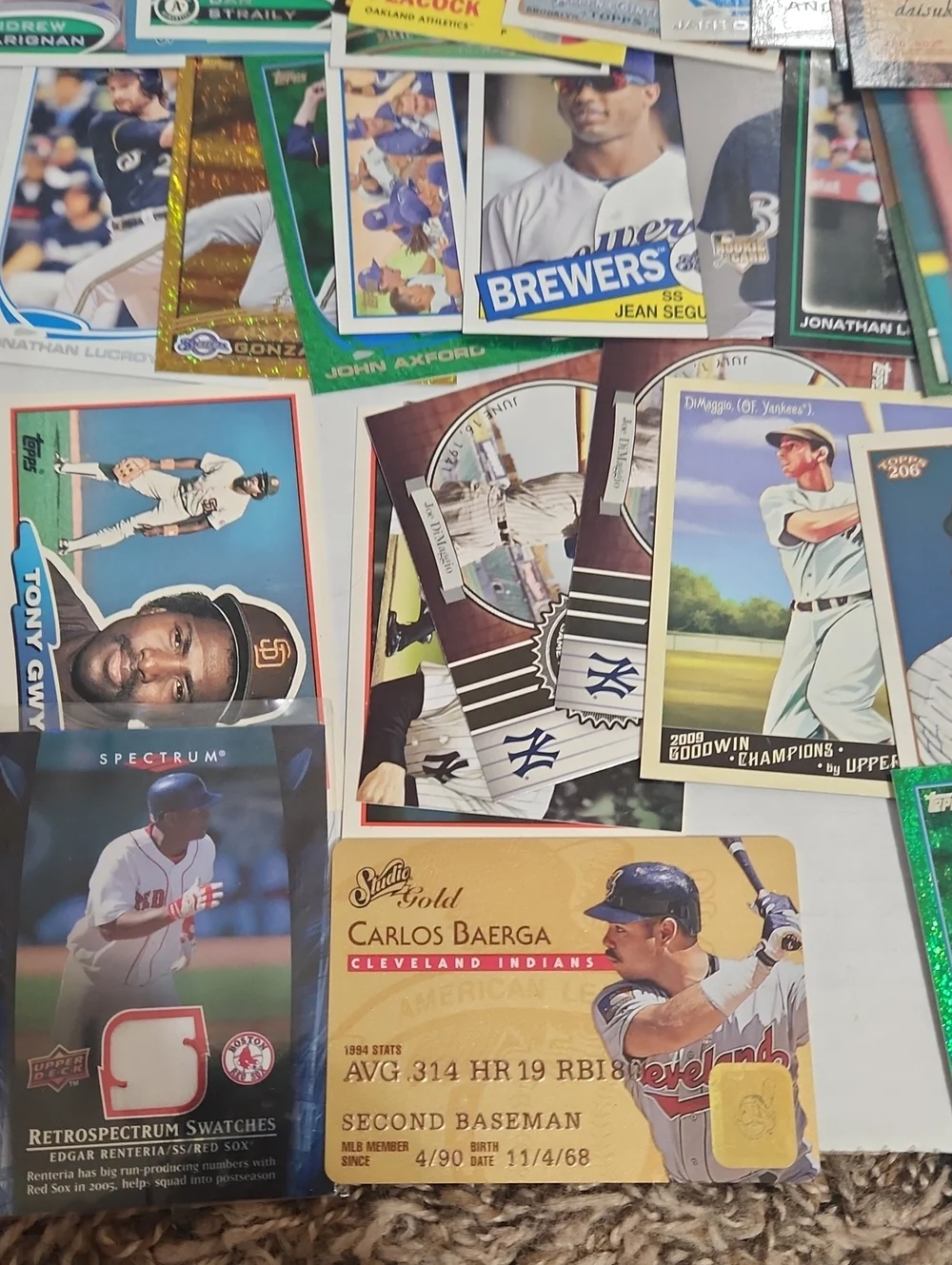 Baseball Card Collection Assortment - Approx 575 Cards